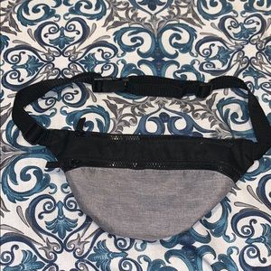 Black & Grey fanny pack
